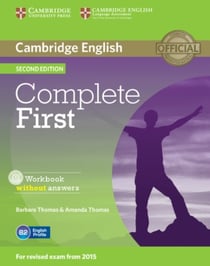COMPLETE FIRST WORKBOOK WITH AUDIO CD - 2ND EDITION