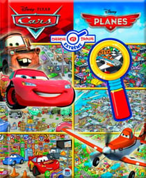 CARS / PLANES - CHERCHE ET TROUVE EXTREME AVEC LOUPE INTEGREE