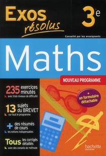 Exos résolus - mathématiques - 3ème