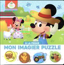Mes premiers pas : Disney Baby : mon imgier puzzle - à la ferme