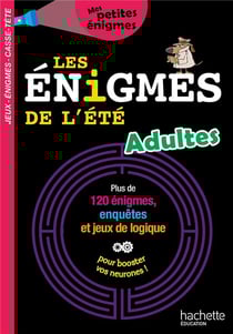 Les énigmes de l'été adultes