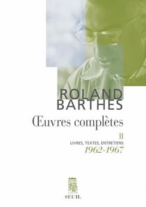Oeuvres complètes Tome 2 : 1962-1967