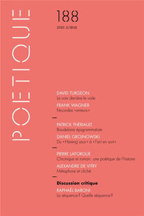 Revue poétique n.188