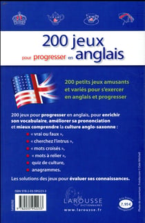 200 jeux pour progresser en anglais