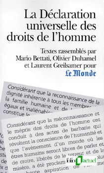 La Déclaration universelle des droits de l'homme