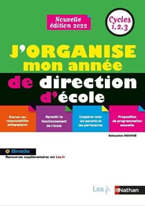J'organise mon année de directeur d'école (édition 2019)