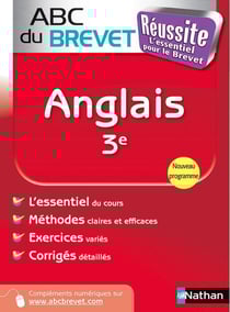 ABC du brevet réussite Tome 303 : anglais - 3ème