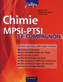 Chimie - le compagnon mpsi-ptsi (2e édition)