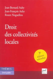 Droit des collectivités locales (3e édition)