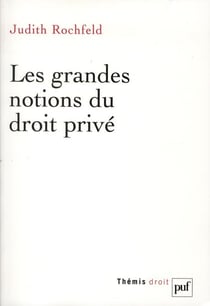 Les grandes notions du droit privé