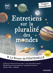 Entretiens sur la pluralité des mondes : Bac Français - 1re  - Oeuvre au programme - 1re voie générale et technologique, parcours : "Le goût de la science". (édition 2026)