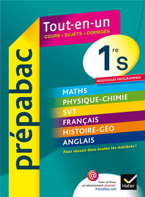Prepabac tout-en-un - 1ère s