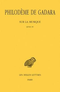 Sur la musique - livre IV