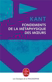 Fondements de la métaphysique des moeurs