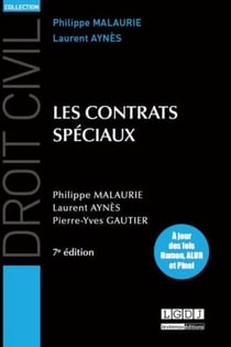 Les contrats spéciaux (7e édition)