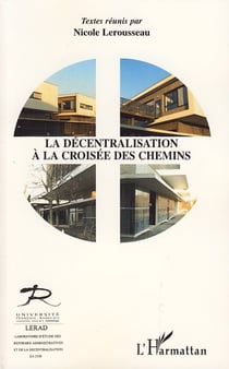 La décentralisation - à la croisée des chemins