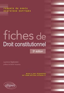 Fiches de droit constitutionnel (5e édition)