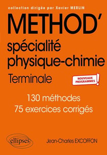 Spécialité physique-chimie - terminale - nouveaux programmes