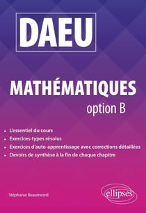 DAEU : mathématiques option B