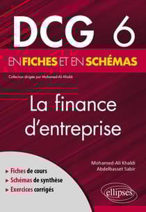 DCG 6 : la finance d'entreprise en fiches et en schémas