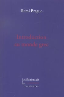 Introduction au monde grec (vente ferme)
