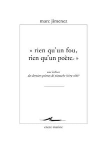 Rien qu'un fou, rien qu'un poète