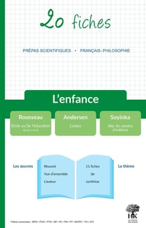 20 fiches de français : l'enfance - prépa scientifique (édition 2021/2022)