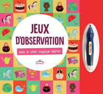 Jeux d'observation avec le stylo magique bip pen