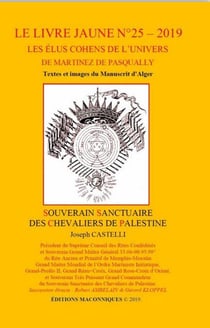 Le livre jaune t.25 : les élus Cohens de l'univers