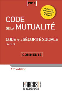 Code de la mutualité (édition 2019)