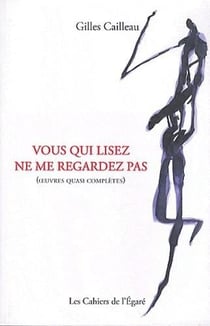 Vous qui lisez, ne me regardez pas