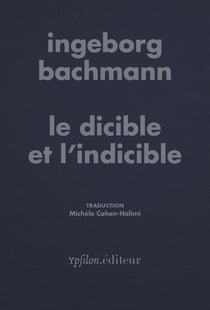 Le dicible et l'indicible