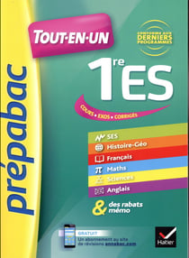 Prépabac : tout-en-un 1re ES