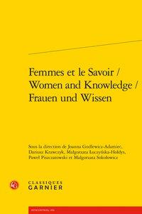 Femmes et le savoir / women and knowledge / frauen und wissen