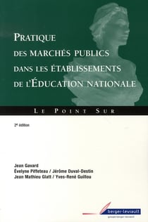Pratique des marchés publics dans les établissements de l'éducation nationale
