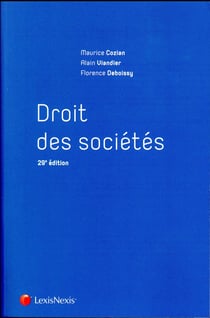 Droit des sociétés (29e édition)