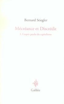 Mecreance et discredit 3 - vol03