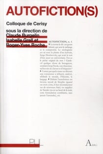 Autofiction(s) - colloque de cerisy