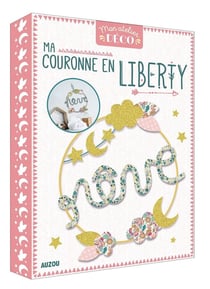 Mon atelier déco : ma couronne décorative en liberty