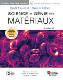 Science et genie des matériaux