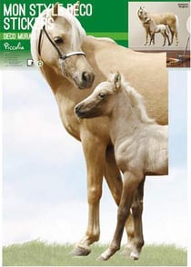 Mon style déco stickers xl - poulain