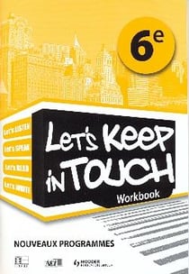 Keep in touch : 6e - workbook - nouveaux programmes FPC (édition 2013)