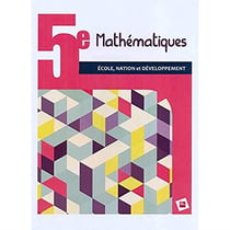 Mathematiques - 5e rci - livre de l'élève - école, nation et développement