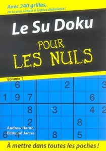 Le sudoku pour les nuls Tome 1