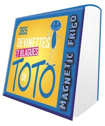 Magnétique frigo 365 devinettes et blagues de Toto