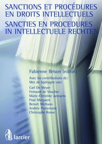 Propriété intellectuelle - sanctions et procédures