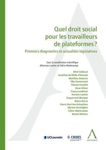 Quel droit social pour les travailleurs de plateformes ?
