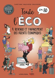 Toute l'éco en BD Tome 4 - revenus et financement des agents économiques