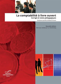 La comptabilité à livre ouvert - corrigé et notes pedagogiques