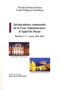 Jurisprudence commentée de la cour d'appel de Douai